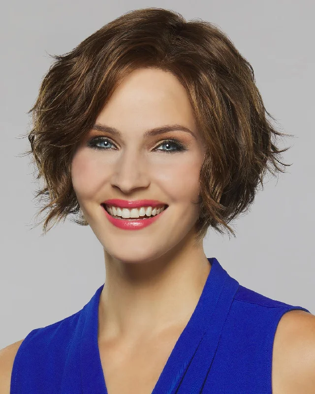 Glueless Human Hair Wigs for Comfort and Style-Naomi | Lace Front & Monofilament Part Synthetic Wig by Henry Margu Glueless Human Hair Wigs for Comfort and Style-Naomi | Lace Front & Monofilament Part Synthetic Wig by Henry Margu