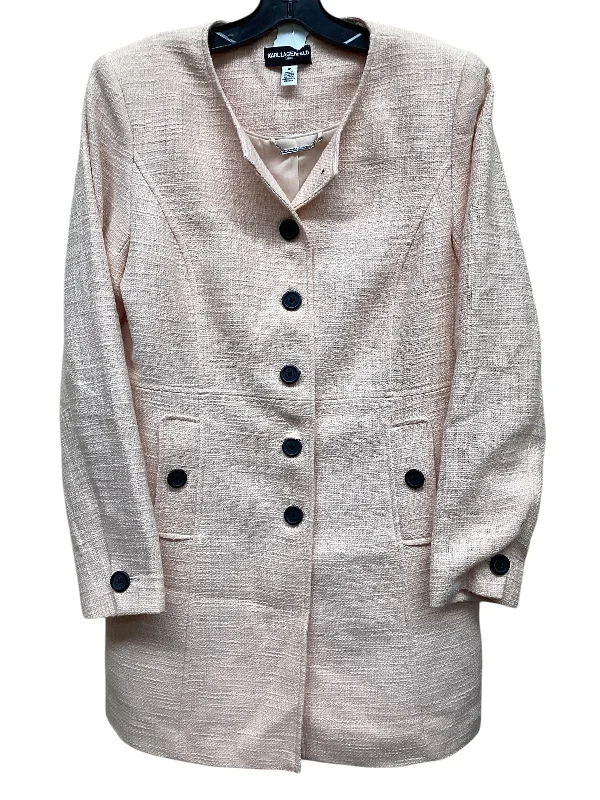 Blazer By Karl Lagerfeld In Pink, Size: M