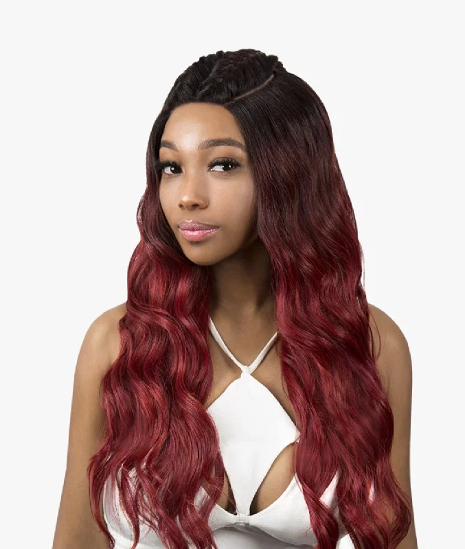 Wear & Go Glueless Wigs with Easy Care-Natural-Looking No Lace Wigs--R&B RJ Park Lace Part Wig - RJ-Bajan Wear & Go Glueless Wigs with Easy Care-Natural-Looking No Lace Wigs--R&B RJ Park Lace Part Wig - RJ-Bajan