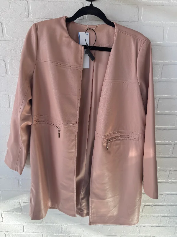 Blazer By Chicos In Pink, Size: M