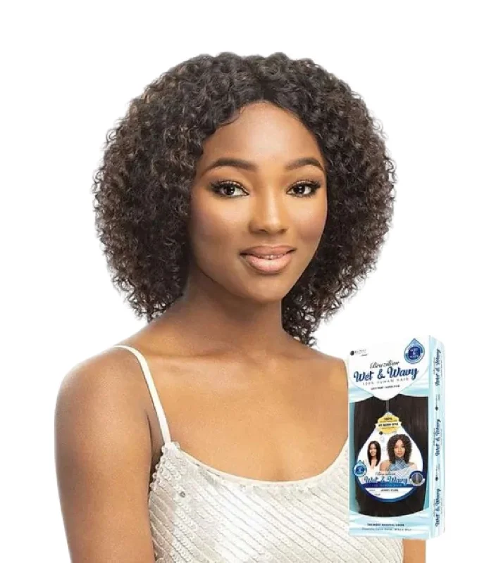 Wear & Go Glueless Wigs for Short Styles-Natural-Looking No Lace Wigs--Sensual Vella Vella Brazilian Wet & Wavy Lace Part Wig - Jerry Curl Wear & Go Glueless Wigs for Short Styles-Natural-Looking No Lace Wigs--Sensual Vella Vella Brazilian Wet & Wavy Lace Part Wig - Jerry Curl