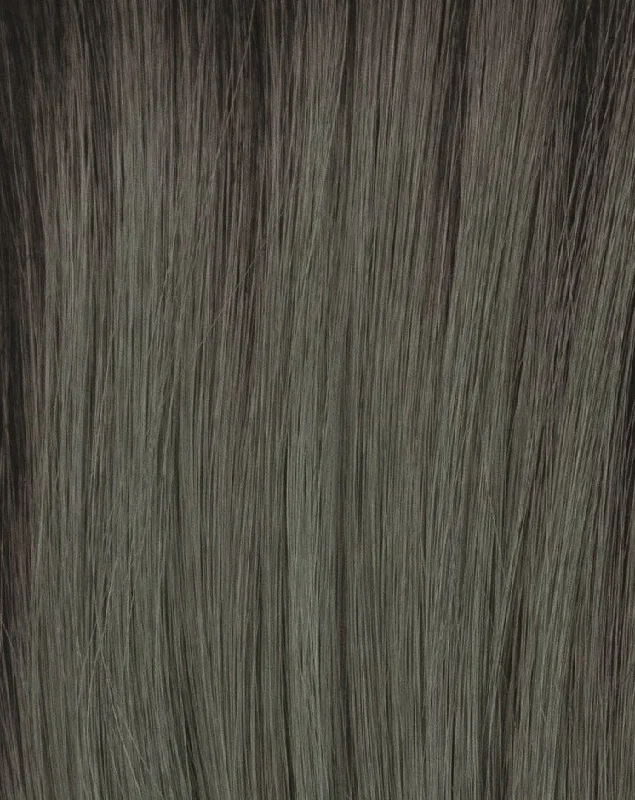 Smoky Forest | Smoky fused forest green with off-black roots. This alluring color palette adds an adventurous glow to any style