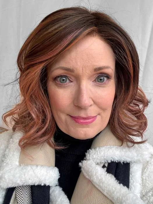 Glueless Human Hair Wigs for Daily Wear-Delight | Synthetic Lace Front Wig (Mono Part) Glueless Human Hair Wigs for Daily Wear-Delight | Synthetic Lace Front Wig (Mono Part)