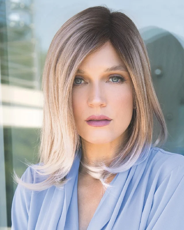 Synthetic Wigs with Realistic Texture-Harlee (Exclusive) | Lace Front & Monofilament Part Synthetic Wig by Noriko