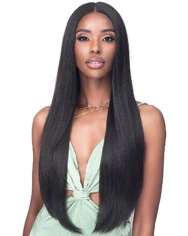 Glueless Human Hair Wigs with Bangs-Acacia | Lace Front Synthetic Wig by Bobbi Boss