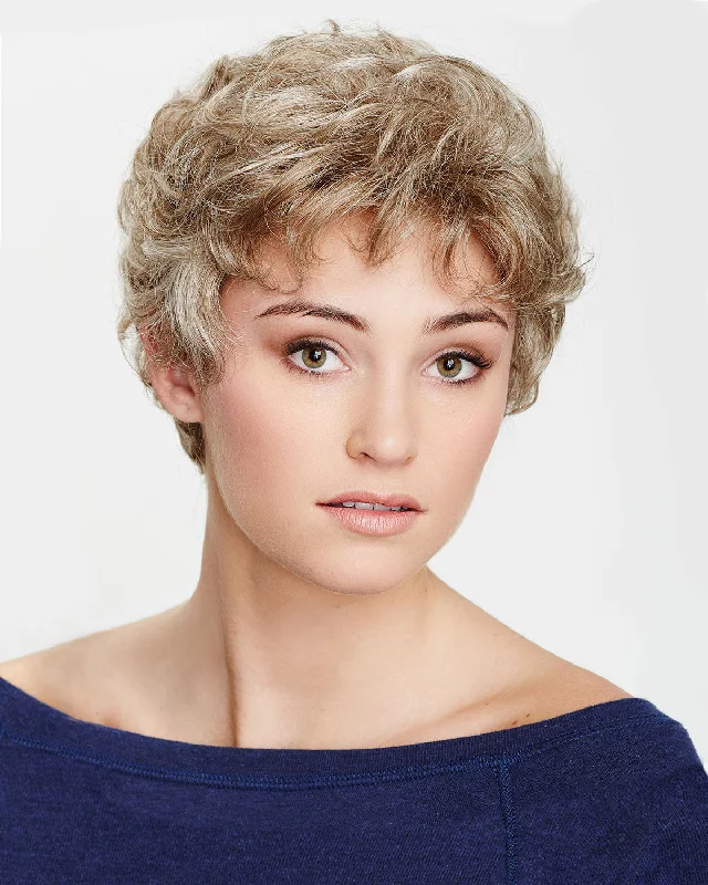Glueless Human Hair Wigs for the Office-Jennette II | Monofilament Synthetic Wig by Dream USA