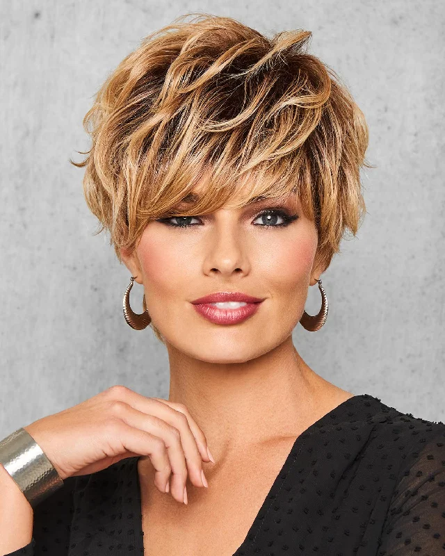 Synthetic Wigs for Quick & Easy Hairstyles-Full Fringe Pixie | Synthetic Wig by Hairdo Synthetic Wigs for Quick & Easy Hairstyles-Full Fringe Pixie | Synthetic Wig by Hairdo