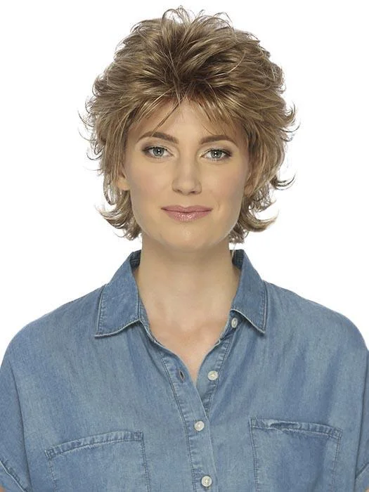 Glueless Human Hair Wigs for Natural Curls-Shelby | Synthetic Wig (Basic Cap)