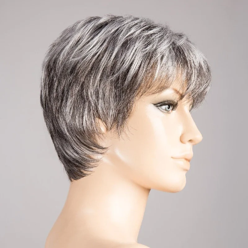 SALT-PEPPER-MIX | Light Natural Brown with 75% Gray Medium Brown with 70% Gray and Pure White Blend