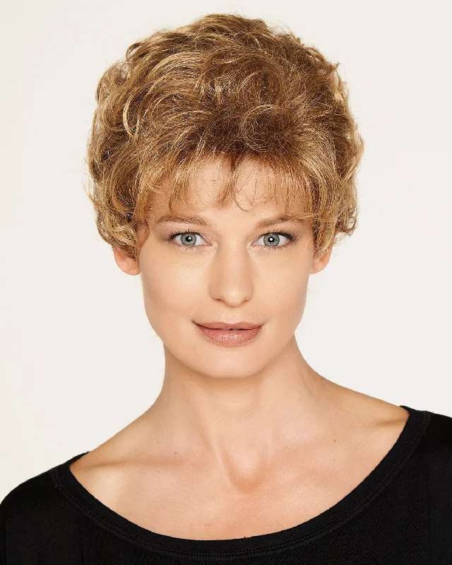 Glueless Human Hair Wigs for Full Coverage-Petite Erica | Synthetic Wig by Aspen