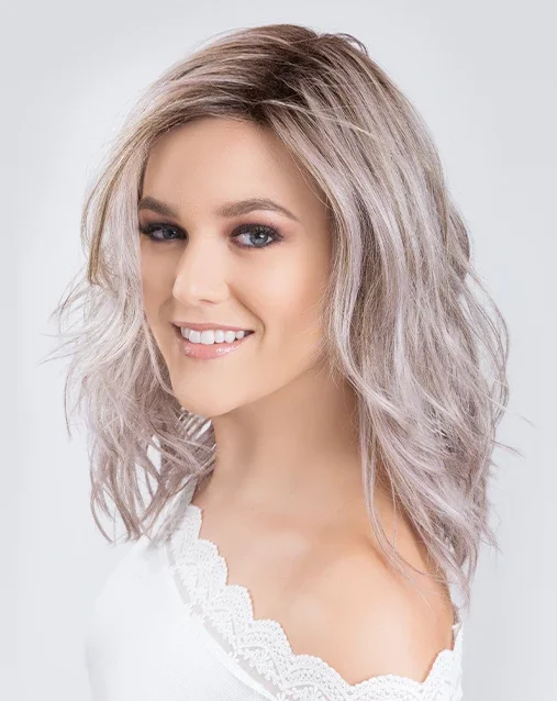 Glueless Human Hair Wigs for Thinning Hair-Tabu Wig by Ellen Wille | Heat Friendly Synthetic Hair | Petite/Average Cap Glueless Human Hair Wigs for Thinning Hair-Tabu Wig by Ellen Wille | Heat Friendly Synthetic Hair | Petite/Average Cap