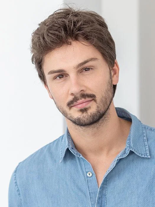Justin | Synthetic Lace Front Wig (Mono Top)versatile men's wigs, all-purpose wigs for men, everyday men's wigs, stylish and functional wigs Justin | Synthetic Lace Front Wig (Mono Top)versatile men's wigs, all-purpose wigs for men, everyday men's wigs, stylish and functional wigs