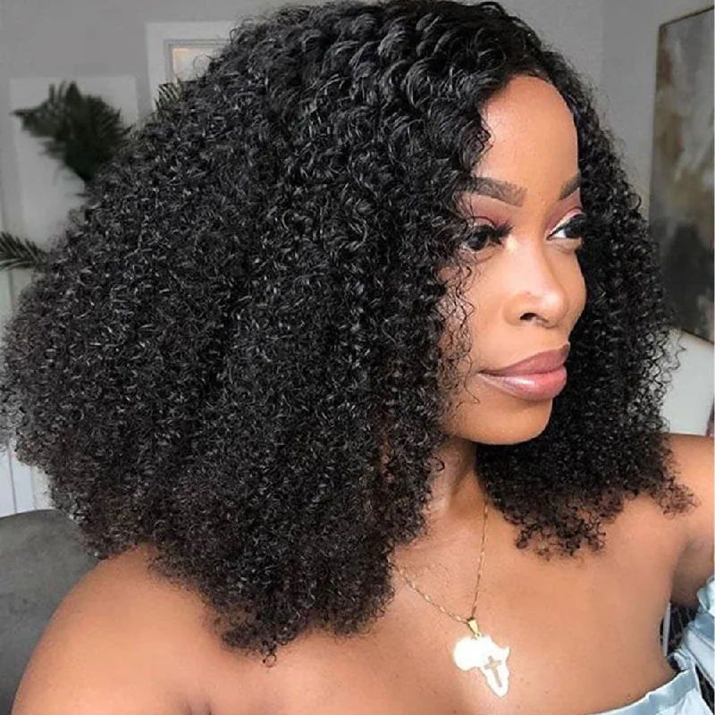 Premium No Lace Wigs Collection--Nina Afro 13x6 Lace Front Wig