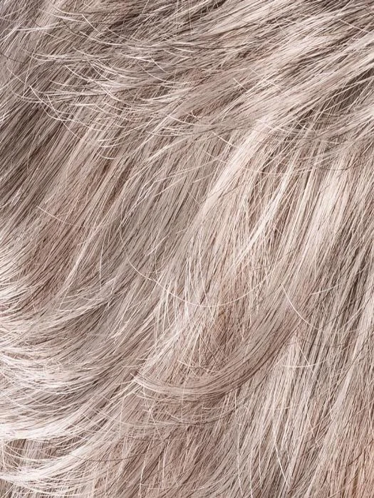 DARK SNOW MIX 56.48.58 | Pure Silver White with 10% Medium Brown & Silver White with 5% Light Brown