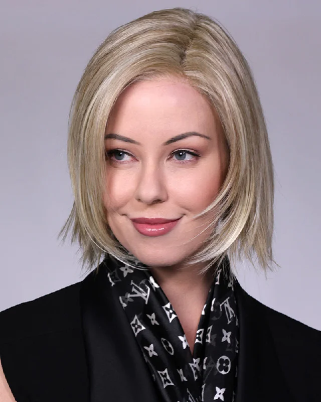 Synthetic Wigs with Simple Styles-Belfast | Lace Front & Monofilament Part Synthetic Wig by Belle Tress