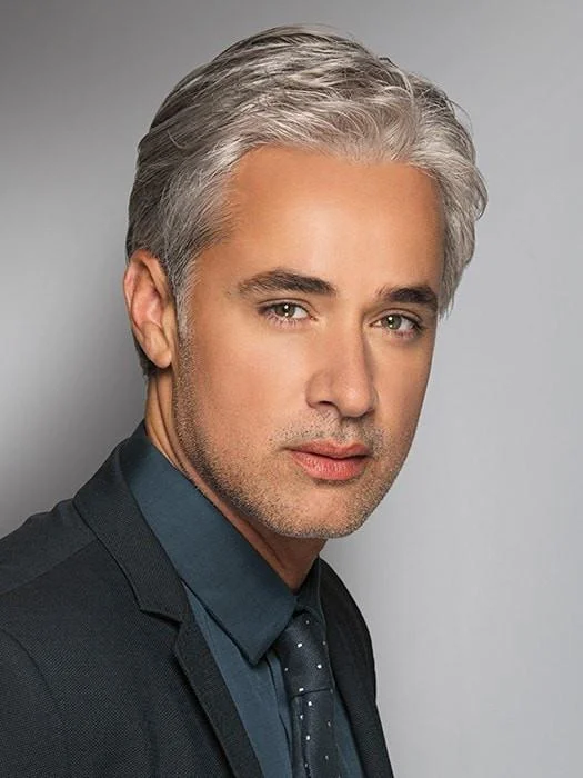 Classic | HF Synthetic Lace Front Wig (Mono Top)versatile men's wigs, all-purpose wigs for men, everyday men's wigs, stylish and functional wigs Classic | HF Synthetic Lace Front Wig (Mono Top)versatile men's wigs, all-purpose wigs for men, everyday men's wigs, stylish and functional wigs