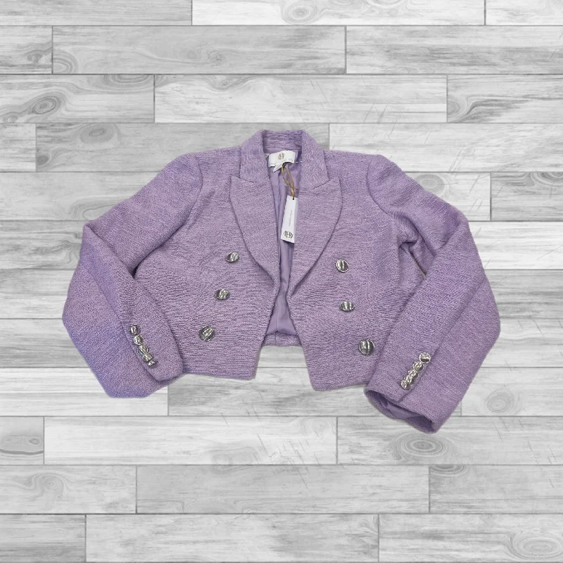 Blazer By House Of Harlow In Purple, Size: M