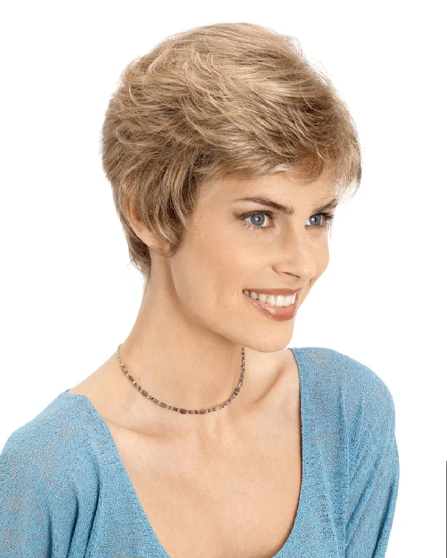 Synthetic Wigs with Ombre Color-Elyse | Monofilament Synthetic Wig by Louis Ferre