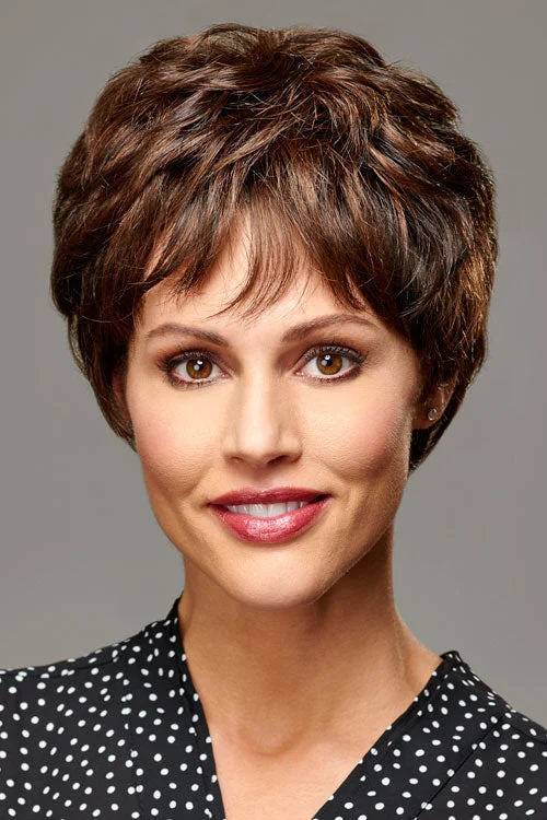 Glueless Human Hair Wigs with Versatile Styles-Trish Wig by Henry Margu | Synthetic Hair | Petite/Average Cap Glueless Human Hair Wigs with Versatile Styles-Trish Wig by Henry Margu | Synthetic Hair | Petite/Average Cap