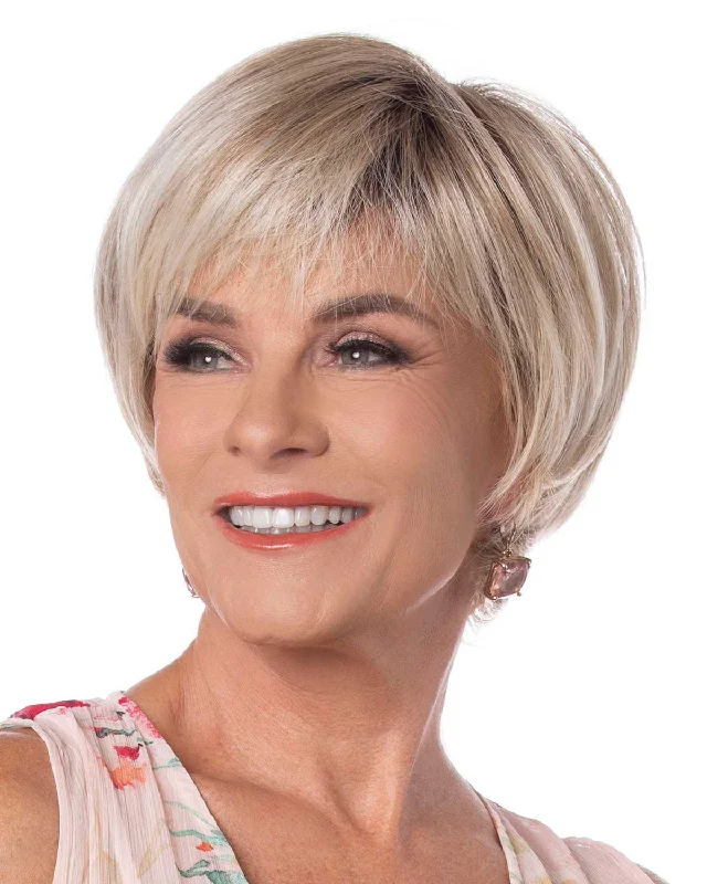 Synthetic Wigs for Women on the Go-Contemporary Bob-Plus HF | Synthetic Wig by Toni Brattin Synthetic Wigs for Women on the Go-Contemporary Bob-Plus HF | Synthetic Wig by Toni Brattin