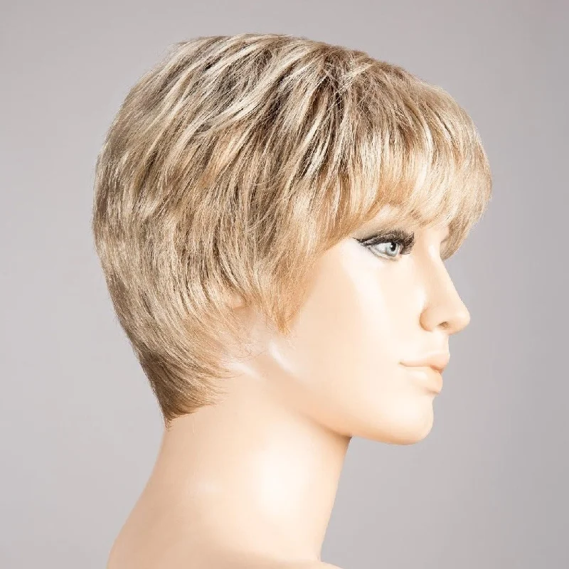 CHAMPAGNE ROOTED | Light Beige Blonde Medium Honey Blonde and Platinum Blonde blend with Dark Roots