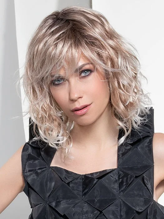 Synthetic Wigs with a Side Part-Perla | Synthetic Wig (Mono Crown)