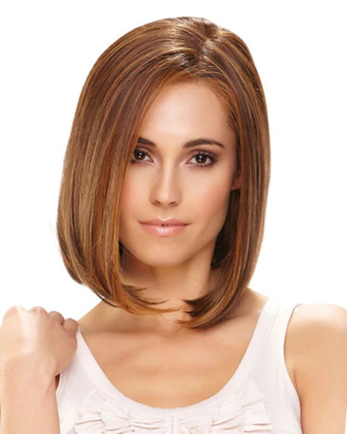 Glueless Human Hair Wigs for Daily Wear-Haute | Lace Front & Monofilament Synthetic Wig by Jon Renau Glueless Human Hair Wigs for Daily Wear-Haute | Lace Front & Monofilament Synthetic Wig by Jon Renau