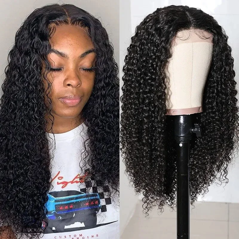 Wear & Go Glueless Wigs for a Perfect Natural Look-Natural-Looking No Lace Wigs--Sunber Bouncy Jerry Curly Hand Tied Lace Part Wigs 150% Density Wear & Go Glueless Wigs for a Perfect Natural Look-Natural-Looking No Lace Wigs--Sunber Bouncy Jerry Curly Hand Tied Lace Part Wigs 150% Density