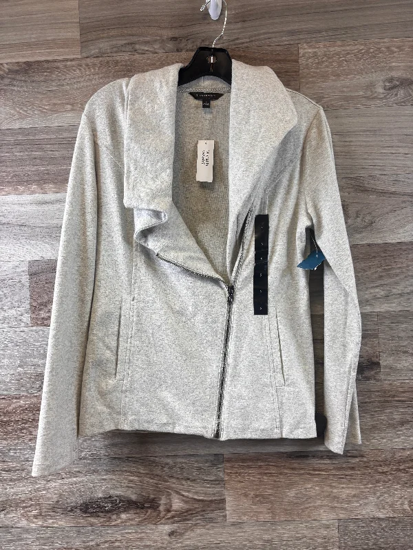 Blazer By Banana Republic In Grey, Size: S