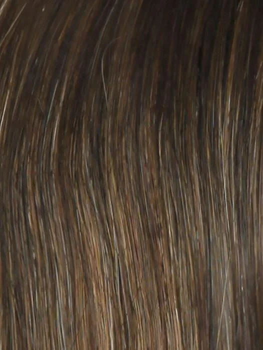 SS8/29 SHADED HAZELNUT | Rich Medium Brown Evenly Blended with Ginger Blonde Highlights with Dark Roots