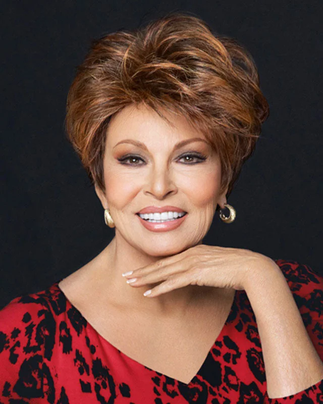 Synthetic Wigs for Round Faces-Fanfare | Lace Front & Monofilament Synthetic Wig by Raquel Welch Synthetic Wigs for Round Faces-Fanfare | Lace Front & Monofilament Synthetic Wig by Raquel Welch