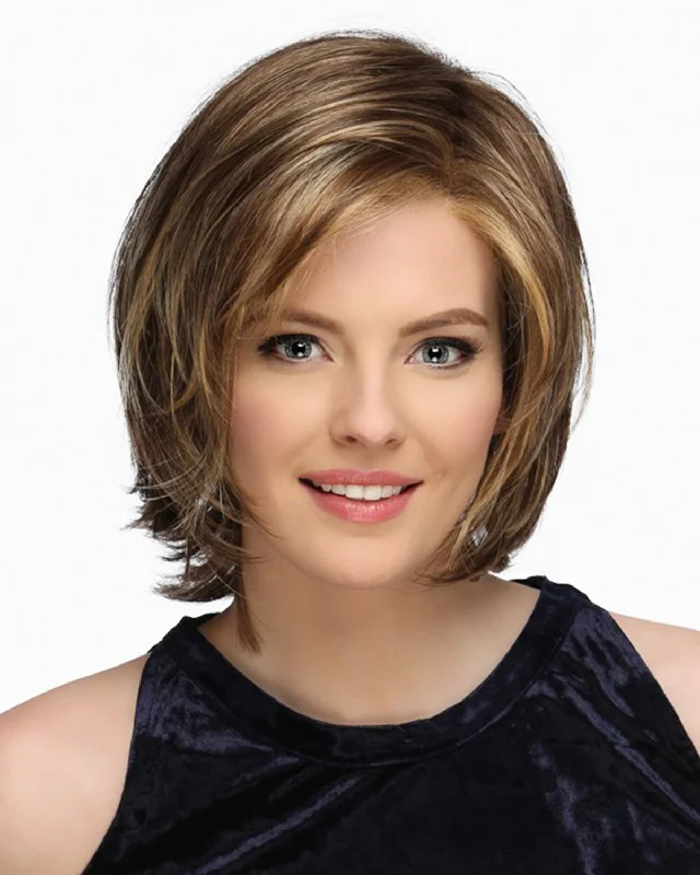 Synthetic Wigs with a Side Part-Monika | Lace Front Synthetic Wig by Estetica