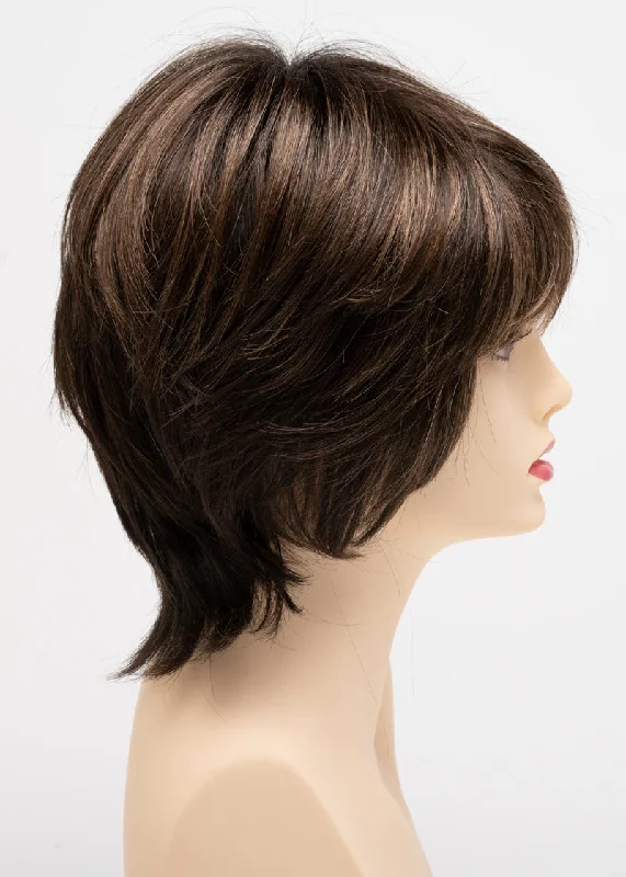Amaretto & Cream | Sable brown roots with sable brown complimented with honey blonde highlights