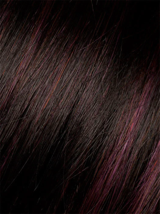 Black Cherry Mix 1.131 | Jet Black base with Plum highlights