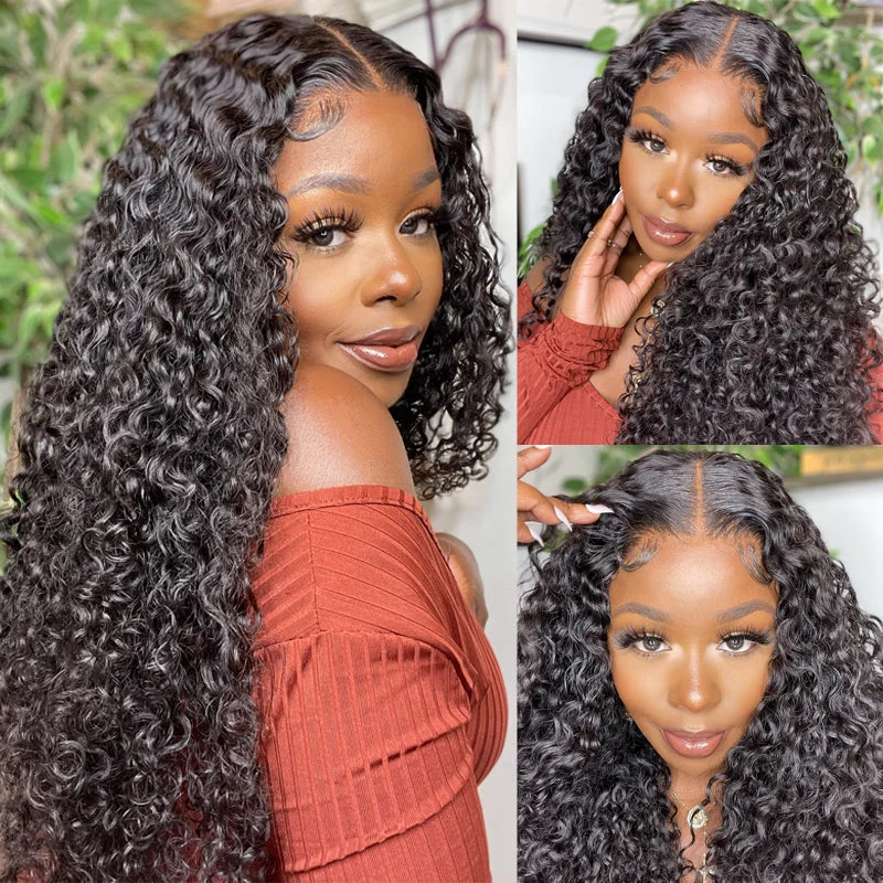 50% OFF | Jerry Curly Lace Front Wig Virgin Human Hair Natural Density Wigtop-rated no lace wigs, best wigs, high-quality no lace wigs, top-rated glueless wigs
