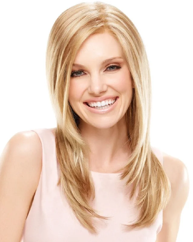 Glueless Human Hair Wigs for Beginners-Courtney HT Wig by Jon Renau | Synthetic Hair | Average Cap Glueless Human Hair Wigs for Beginners-Courtney HT Wig by Jon Renau | Synthetic Hair | Average Cap