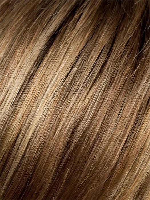 GINGER ROOTED | Light Honey Blonde, Light Auburn, and Medium Honey Blonde blend with Dark Roots