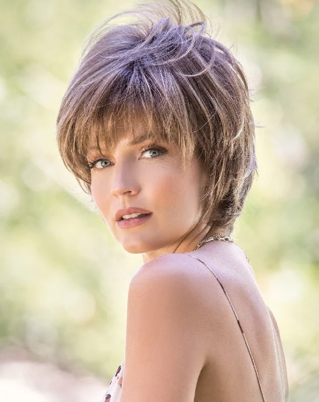 Synthetic Wigs with Beautiful Body Waves-Sky Wig by Noriko | Synthetic Hair | Large Cap