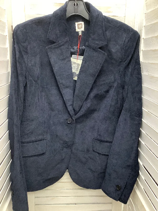 Blazer By Ann Taylor In Navy, Size: 12