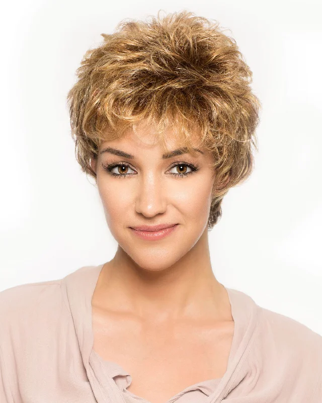 Synthetic Wigs for Voluminous Curls-Char Petite | Synthetic Wig by Wig Pro