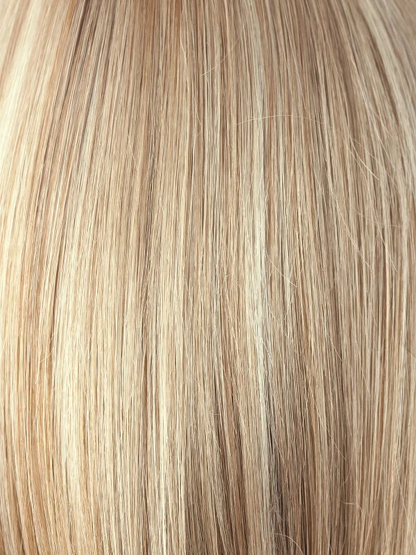 Sugar Cane | Platinum Blonde and Strawberry Blonde 50/50 blend base with Light Auburn highlight
