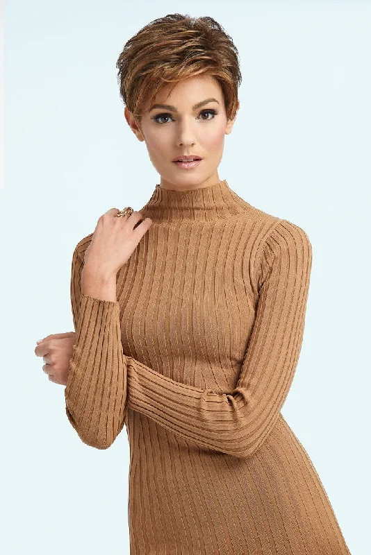 Synthetic Wigs with Fringes-Advanced French Wig by Raquel Welch | Heat Friendly Synthetic Hair | Average Cap