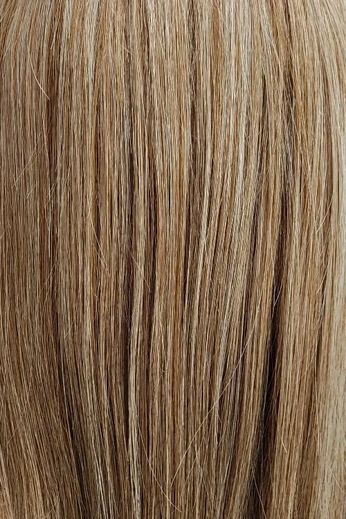 Blond Caramel | A rich blend of medium blonde and caramel blonde with natural ash blonde highlights throughout.