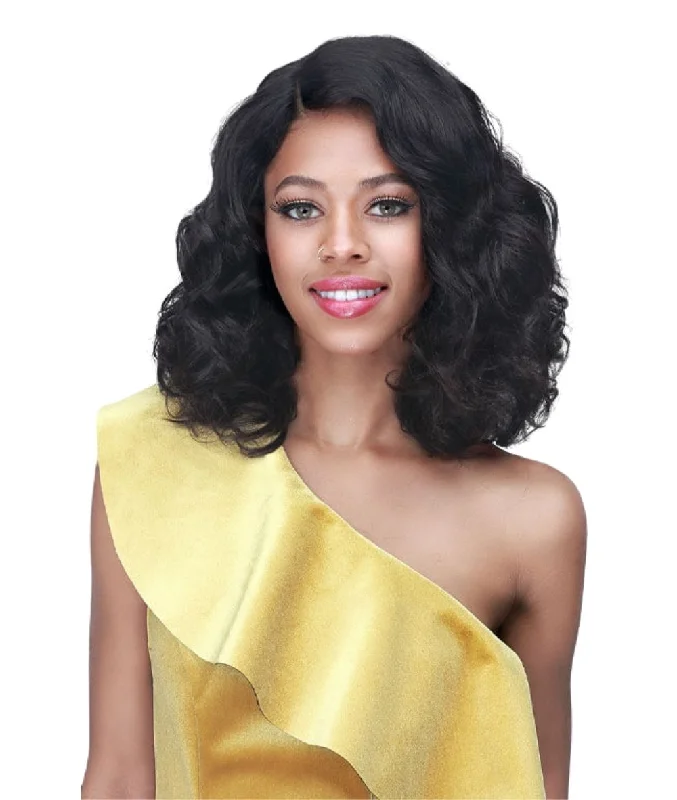 Wear & Go Glueless Wigs for Thin Hair-Natural-Looking No Lace Wigs--Bobbi Boss 100% Unprocessed Human Hair Lace Wig - MLHF57 Ansley Wear & Go Glueless Wigs for Thin Hair-Natural-Looking No Lace Wigs--Bobbi Boss 100% Unprocessed Human Hair Lace Wig - MLHF57 Ansley