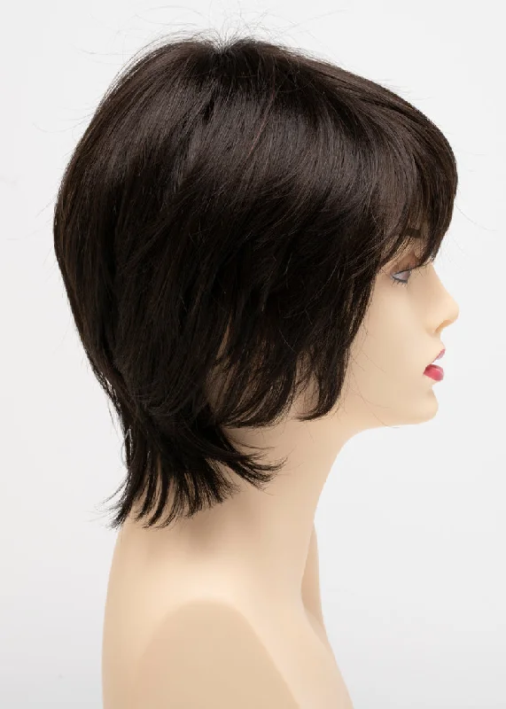 Dark Brown | A rich sable brown with mahogany highlights