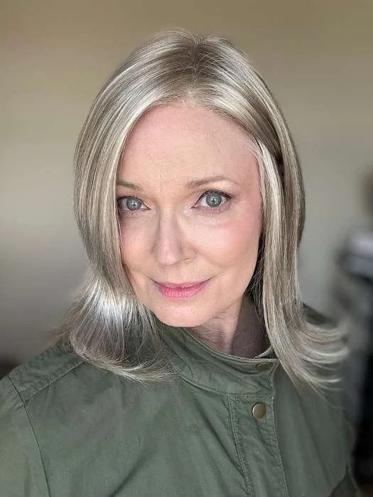 Synthetic Wigs for a Soft Finish-Elle | Synthetic Lace Front Wig (Mono Top)