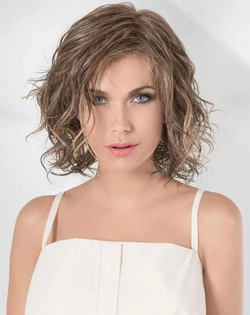 Glueless Human Hair Wigs for Long Curls-Eclat Wig by Ellen Wille | Heat Friendly Synthetic Hair | Petite/Average Cap Glueless Human Hair Wigs for Long Curls-Eclat Wig by Ellen Wille | Heat Friendly Synthetic Hair | Petite/Average Cap