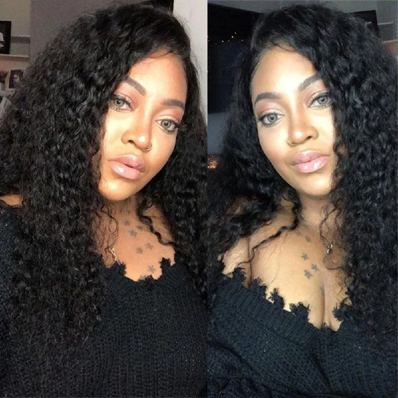 Premium No Lace Wigs Collection--Water Wave 13 x 6 Lace Front Wig AFB61