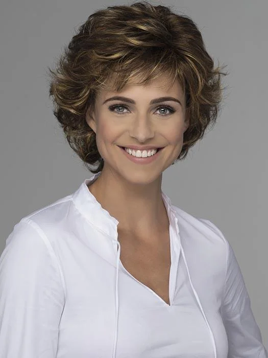 Glueless Human Hair Wigs with Baby Hairs-Diana | Synthetic Wig (Basic Cap)