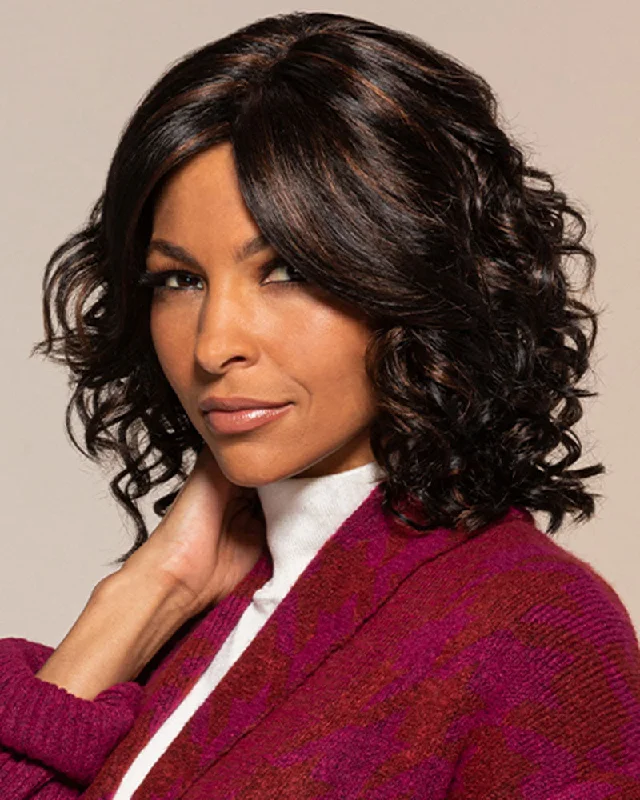 Maya | Lace Front & Monofilament Synthetic Wig by Jon Renautop-rated no lace wigs, best wigs, high-quality no lace wigs, top-rated glueless wigs